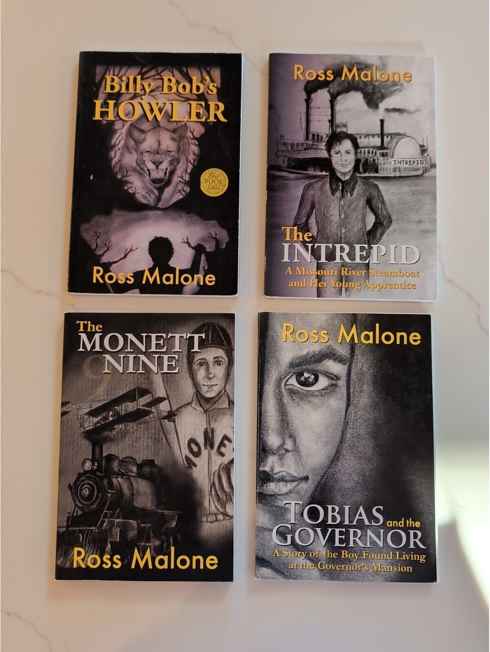 Ross Malone Missouri History Educational Nonfiction Novels Young Readers 4 Books